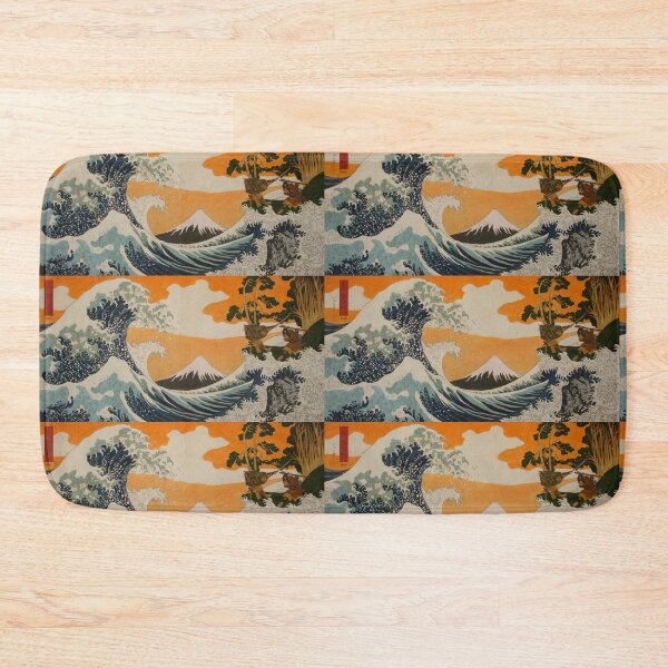 Item preview, Japanese Waves Painting designed and sold by Zion Lion .
