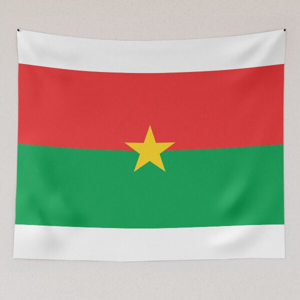 Item preview, Burkina Faso National Flag - Burkinabe Pride & West African Heritage designed and sold by NTGUILTY.