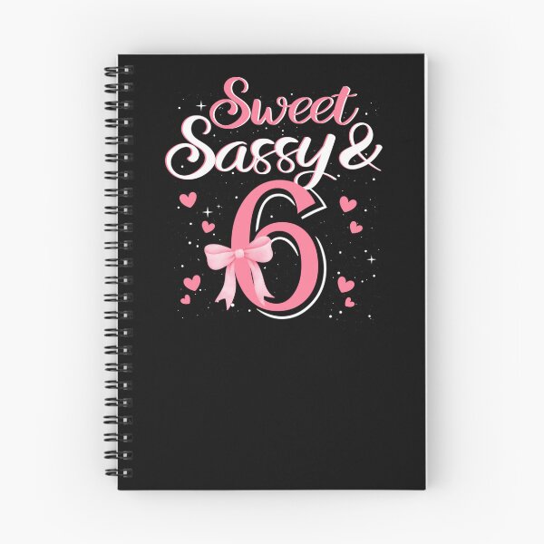 Item preview, Pink Sweet Sassy And 6th Six Bow Birthday designed and sold by krystalRomanart.