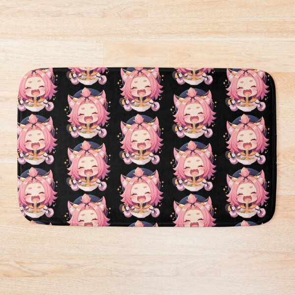 Item preview, Diona Genshin Impact Kawaii Chibi Ramen Cat Girl Charm designed and sold by mildaclairmo.