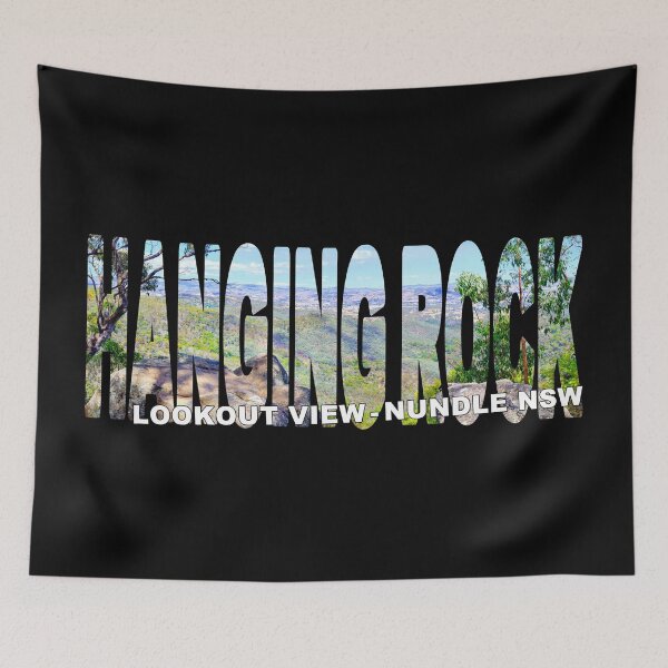 Item preview, HANGING ROCK Lookout View Nundle NSW - Gold Mining Village Australia designed and sold by Adam Gormley.