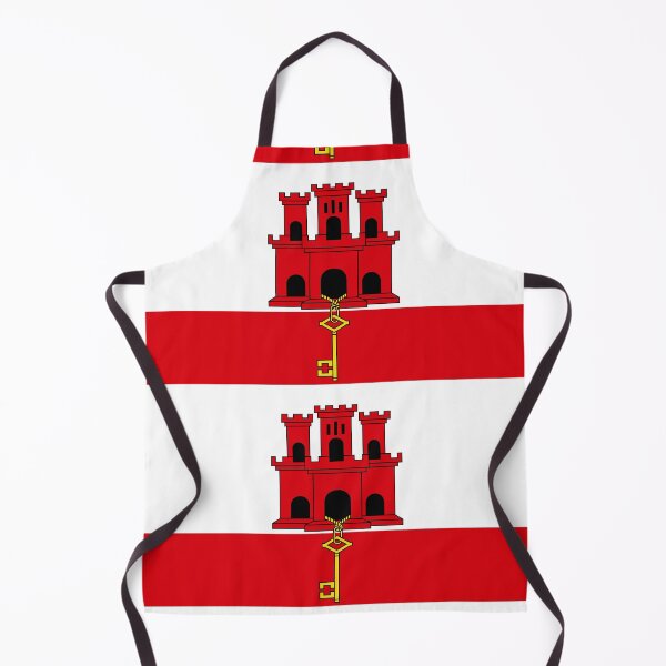 Item preview, Gibraltar National Flag - The Rock Pride & Mediterranean Heritage designed and sold by NTGUILTY.