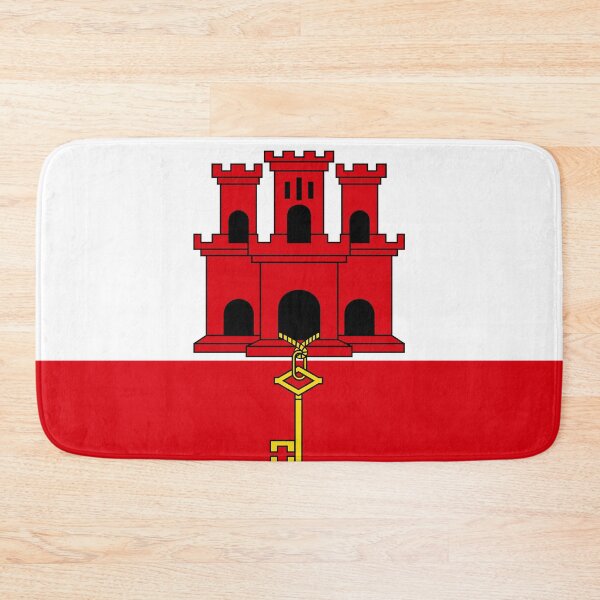 Item preview, Gibraltar National Flag - The Rock Pride & Mediterranean Heritage designed and sold by NTGUILTY.