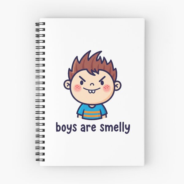 Item preview, Boys Are Smelly Cartoon Funny designed and sold by Pollock.