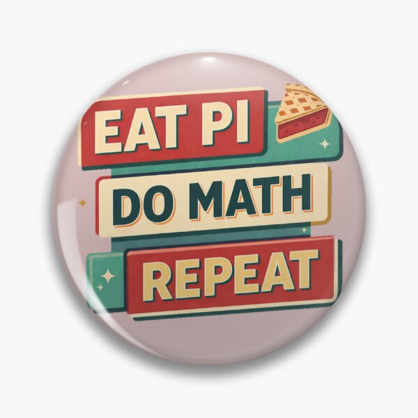 Item preview, Eat Pi Do Math Repeat Funny Pi Day Math Teacher Gift designed and sold by PunchDrop.