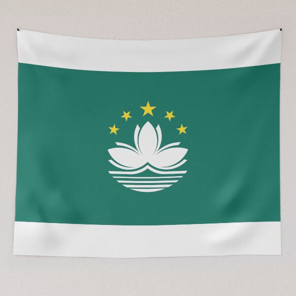 Item preview, Macau Flag - Lotus of the East & SAR Heritage Pride designed and sold by NTGUILTY.