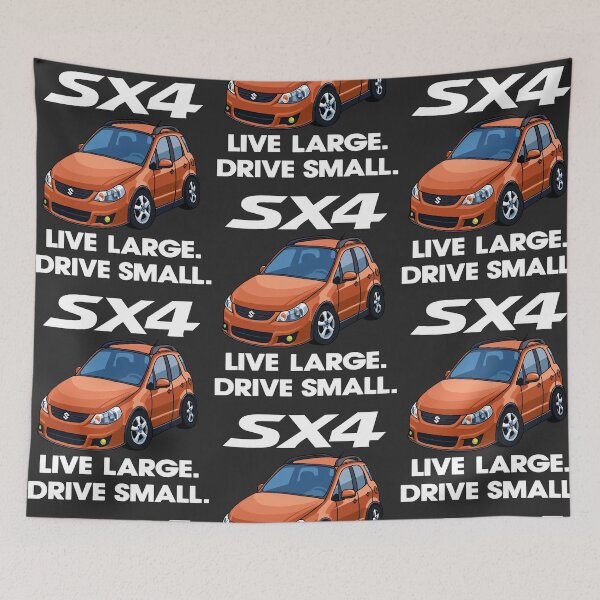 Item preview, SX4 - Live Large, Drive Small designed and sold by annie-keller.