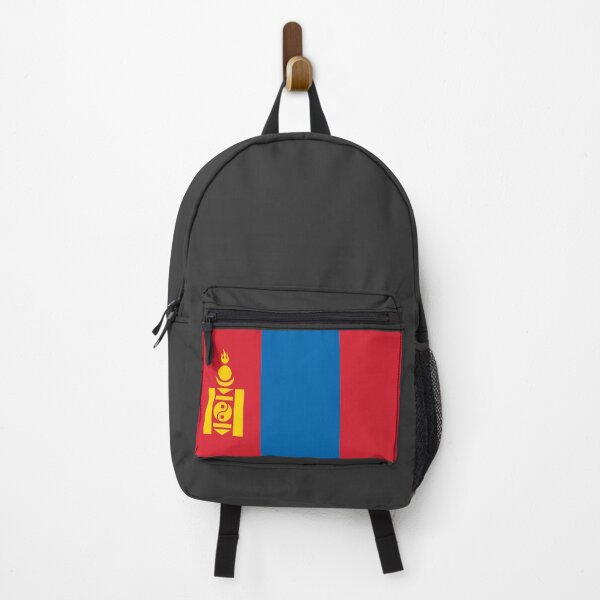 Item preview, Mongolia National Flag - Soyombo Symbol & Steppe Heritage Pride designed and sold by NTGUILTY.