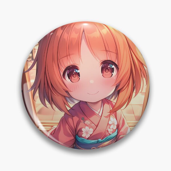 Item preview, Nishizumi Miho Girls Und Panzer Cherry Blossom Yukata Chibi designed and sold by TanglenRabbit.