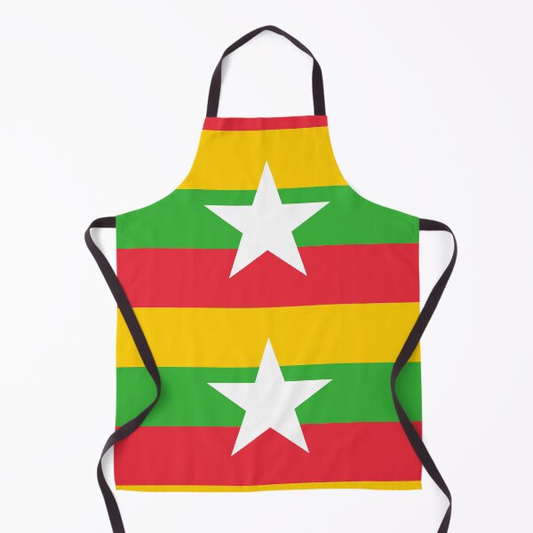 Item preview, Myanmar National Flag - Burmese Pride & Golden Land Heritage designed and sold by NTGUILTY.