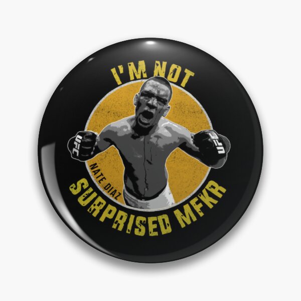 Item preview, Nate Diaz "I'm Not Surprised MFKR" designed and sold by JeyVel.