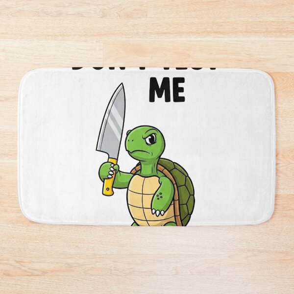 Item preview, Don’t Test Me – Funny Turtle designed and sold by Pollock.