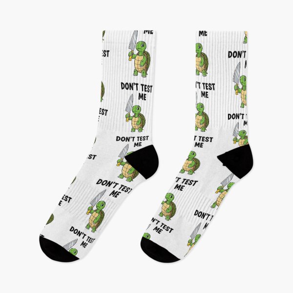 Item preview, Don’t Test Me – Funny Turtle designed and sold by Pollock.