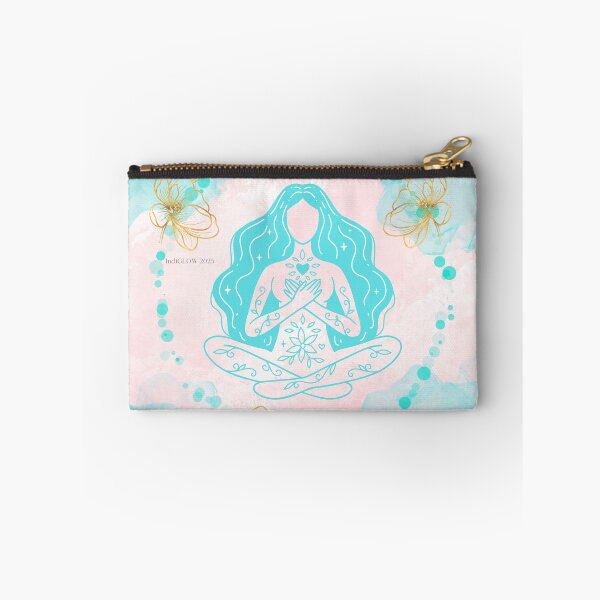 Item preview, Self-Love Meditation – Hands on Heart Pose designed and sold by IndiGLOW4Me.