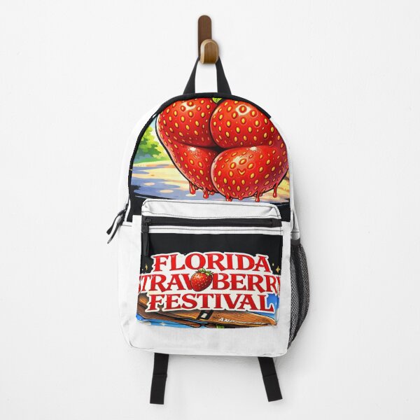 Item preview, Florida Strawberry Festival “Strawberry Cheeks” – Funny Juicy Meme Graphic Tee designed and sold by ryanss.