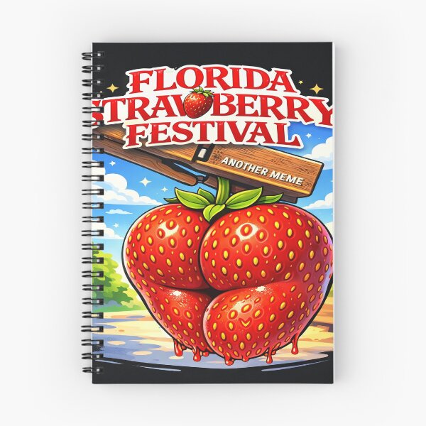 Item preview, Florida Strawberry Festival “Strawberry Cheeks” – Funny Juicy Meme Graphic Tee designed and sold by ryanss.