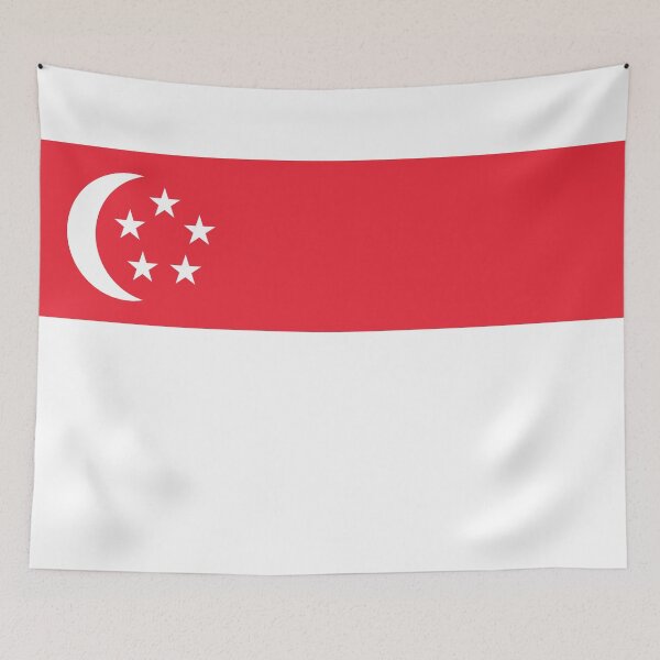 Item preview, Singapore National Flag - Lion City Pride & Southeast Asian Heritage designed and sold by NTGUILTY.