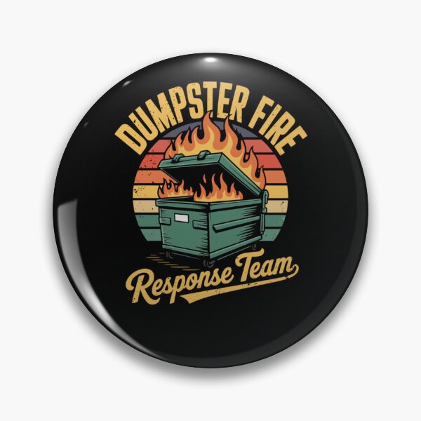 Item preview, Dumpster Fire Response Team designed and sold by krystalRomanart.
