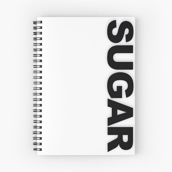 Item preview, SUGAR — Black Minimal Bold Type Statement designed and sold by WORDPAUSE.