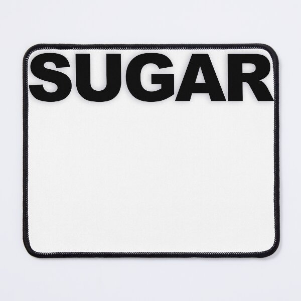 Item preview, SUGAR — Black Minimal Bold Type Statement designed and sold by WORDPAUSE.