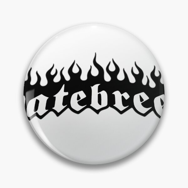Item preview, Hatebreed Official Logo Flame Gothic Hardcore Embl designed and sold by MarieMorin1.