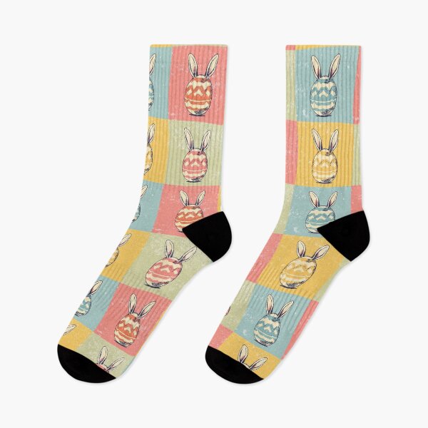 Item preview, Vintage Pop Art Easter Eggs — Retro Pastel Design designed and sold by Nacho Average Designs.