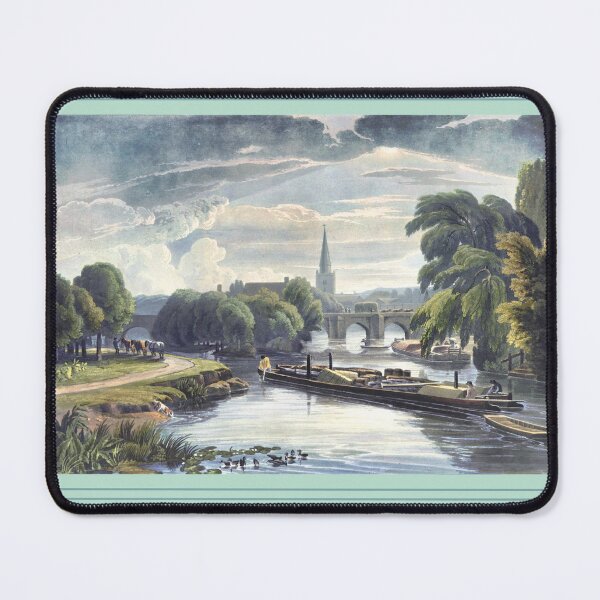 Item preview, Abingdon Bridge and Church designed and sold by Malcolm Walker.