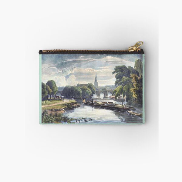 Artikelvorschau, Abingdon Brücke und Kirche entworfen und verkauft von Malcolm Walker.