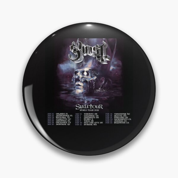Item preview, skeletour ghost tour dates 2026 oseng designed and sold by tessacecev.