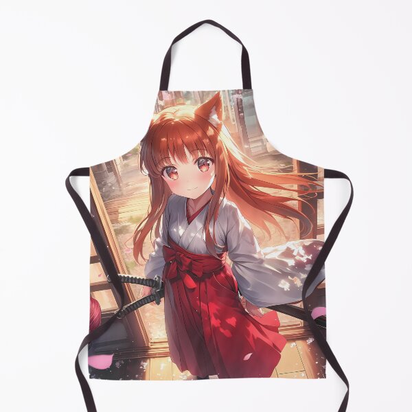 Item preview, Holo Spice And Wolf Chibi Sakura Sunset designed and sold by TanglenRabbit.