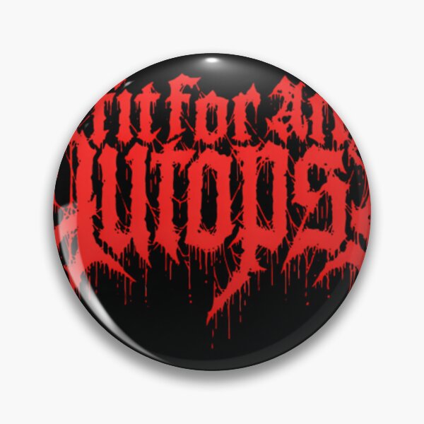 Item preview, Fit For An Autopsy Classic Red Dripping Logo Death designed and sold by ThibaultTanguy.