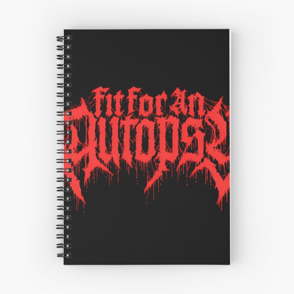 Item preview, Fit For An Autopsy Classic Red Dripping Logo Death designed and sold by ThibaultTanguy.