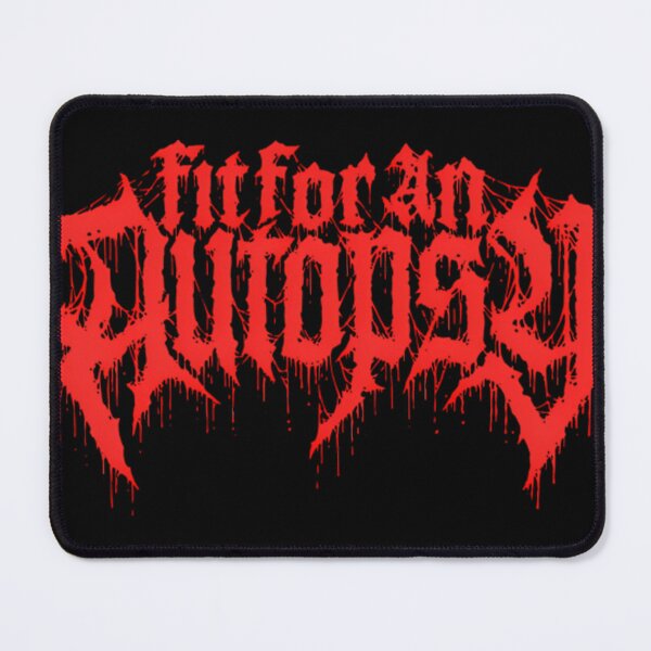 Item preview, Fit For An Autopsy Classic Red Dripping Logo Death designed and sold by ThibaultTanguy.
