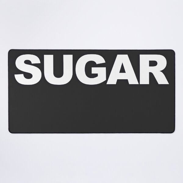 Item preview, SUGAR — White Minimal Bold Type Statement designed and sold by WORDPAUSE.