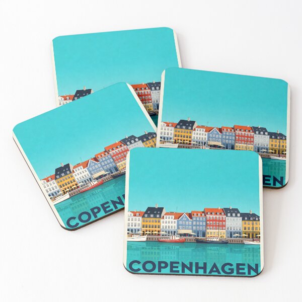 Item preview, Copenhague Nyhavn Vintage designed and sold by Valascanza.