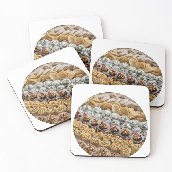 Item preview, Moroccan Sweets Pattern Traditional Dessert Design designed and sold by novyron.
