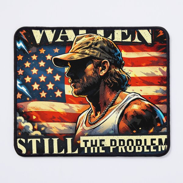 Item preview, Morgan Wallen Still The Problem Tour – Patriotic American Flag Country Concert Art designed and sold by ryanss.