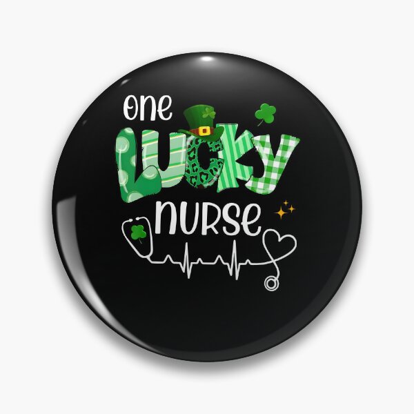 Item preview, One Lucky Nurse St Patricks Day, Shamrock Tee for Irish Nurses Paddys Day, Irish Nurse designed and sold by DavidCloud.