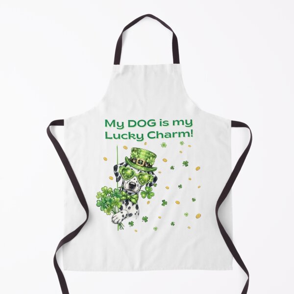 Item preview, My Dog is my Lucky Charm-Dalmatian St. Patrick's Day designed and sold by teesbymcab.
