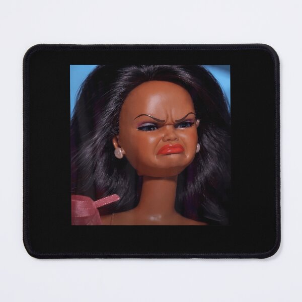 Item preview, Angry Disgusted Black Doll Face Meme Reaction Meme Funny T-Shirt designed and sold by SAPAIDART.