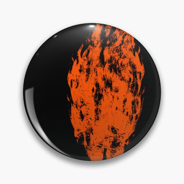 Item preview, Orange Flame Man Silhouette Mamoth The End designed and sold by HASSAN CAHCAH.