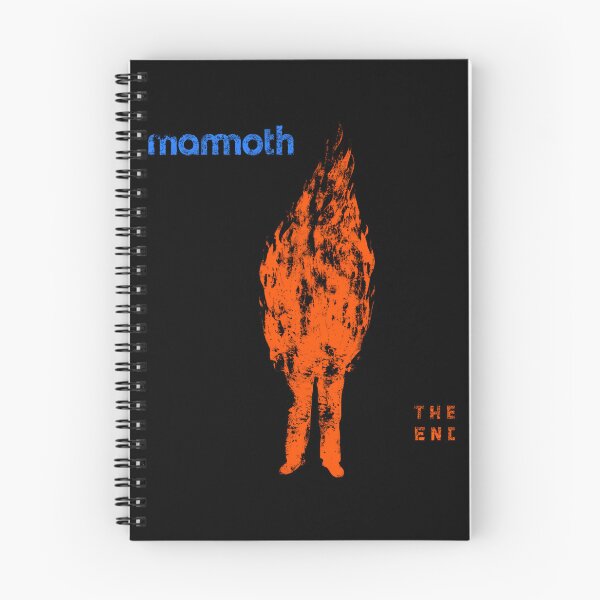 Item preview, Orange Flame Man Silhouette Mamoth The End designed and sold by HASSAN CAHCAH.