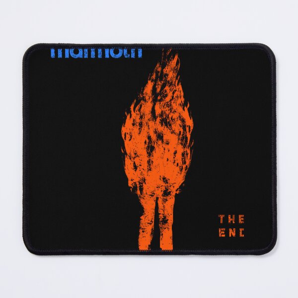 Item preview, Orange Flame Man Silhouette Mamoth The End designed and sold by HASSAN CAHCAH.