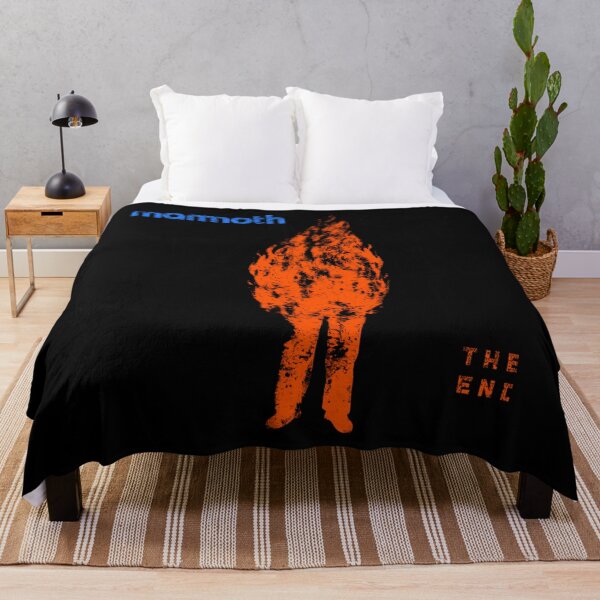 Item preview, Orange Flame Man Silhouette Mamoth The End designed and sold by HASSAN CAHCAH.