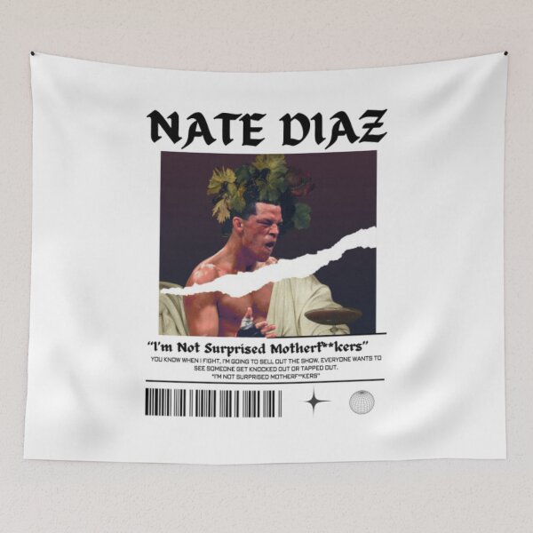 Item preview, Nate Diaz "I'm Not Surprised MFKR" designed and sold by JeyVel.