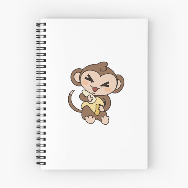 Item preview, Silly Baby Monkey With Banana designed and sold by quantumbee.