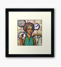 Time Is Success Framed Print