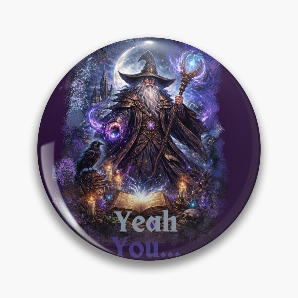 Item preview, Mystical Wizard Casting Spells – Fantasy Magic T-Shirt designed and sold by Dimu Co..
