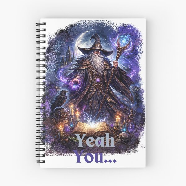 Item preview, Mystical Wizard Casting Spells – Fantasy Magic T-Shirt designed and sold by Dimu Co..