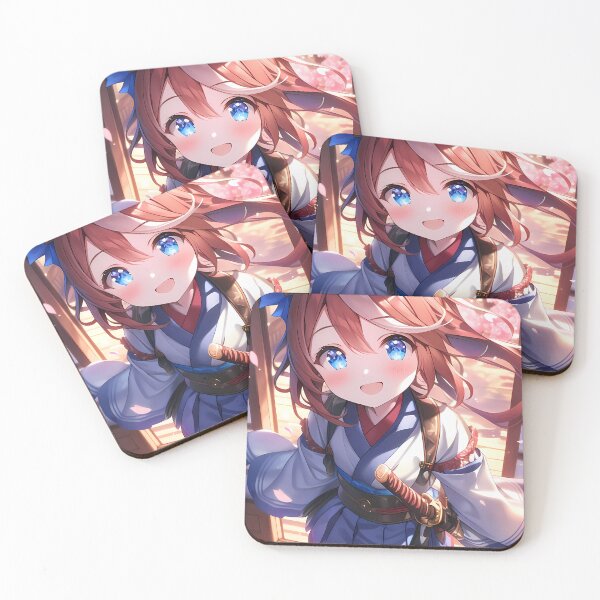 Artikelvorschau, Tokai Teio Uma Musume Pretty Derby Chibi Kimono Smile entworfen und verkauft von TanglenRabbit.